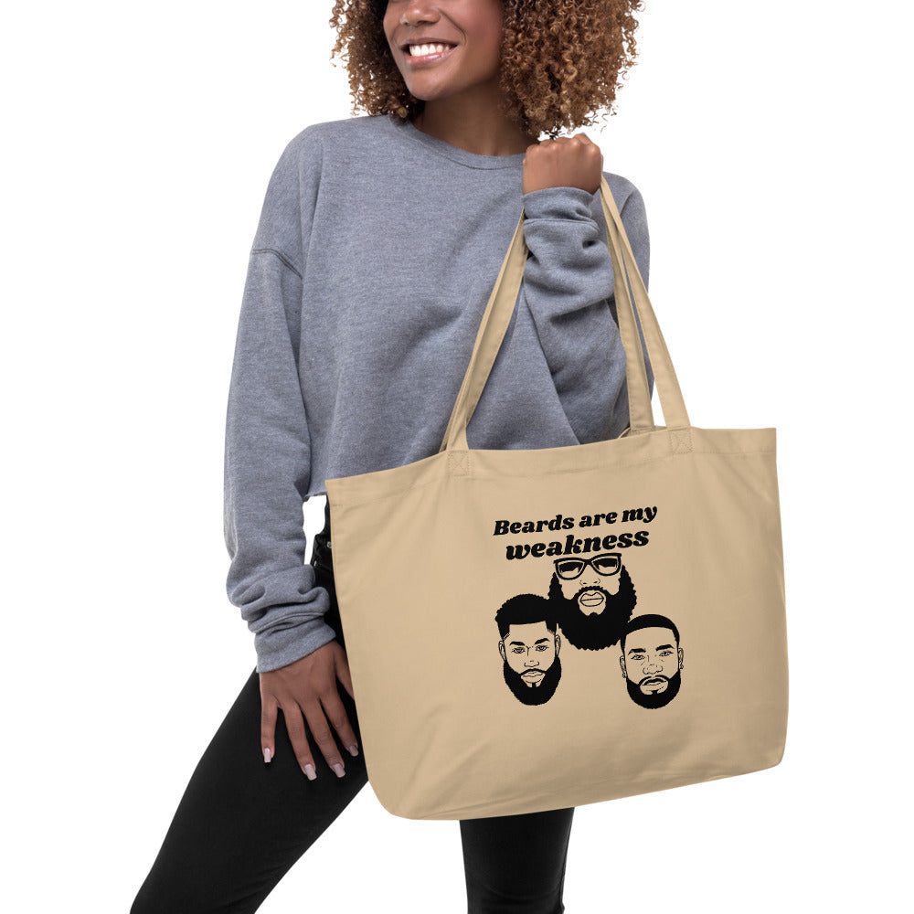 Organist Funny Tote Bag Black White Beige Shopping Cotton 